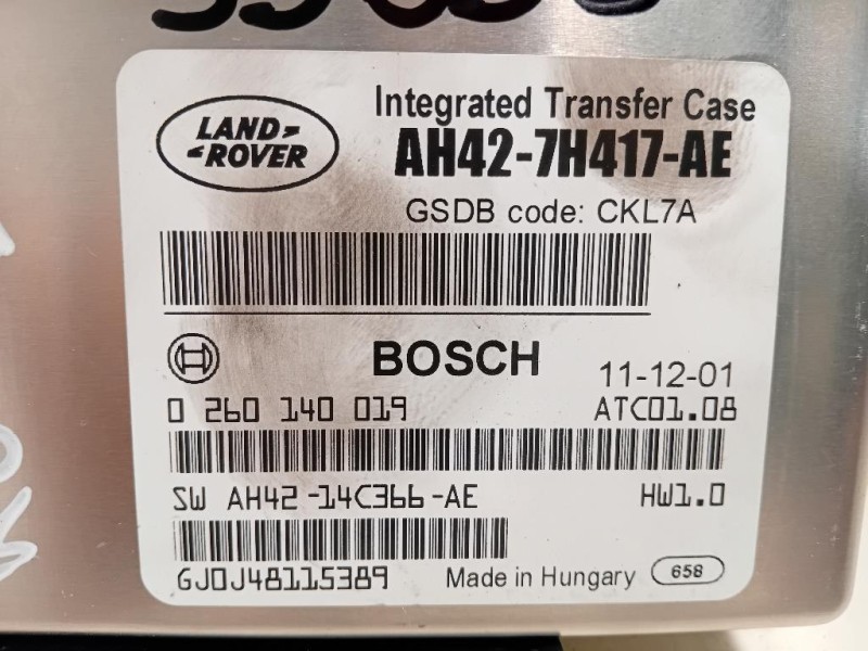 Centralina Cambio Autrevisionata AH42-7H417-AE Land Rover Range Rover Sport II 2009