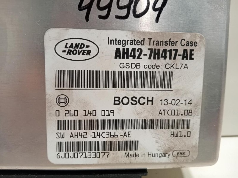 Centralina Cambio Autrevisionata AH42-7H417-AE Land Rover Range Rover Sport II 2009