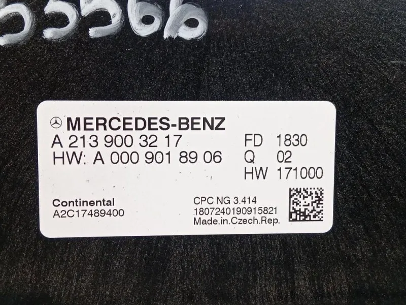 Centralina Cambio Autrevisionata A2139003217 Mercedes Classe A W177 2018