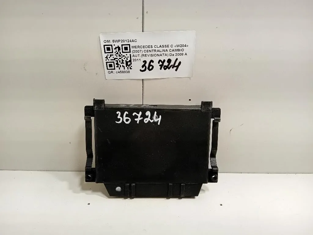 Centralina Cambio Autrevisionata 5WP20124AC Mercedes Classe C W204 2007