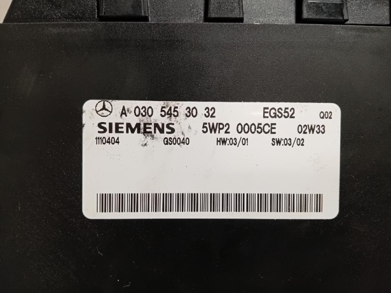 Centralina Cambio Autrevisionata A030 545 30 32 Mercedes Classe SLK R170 1997