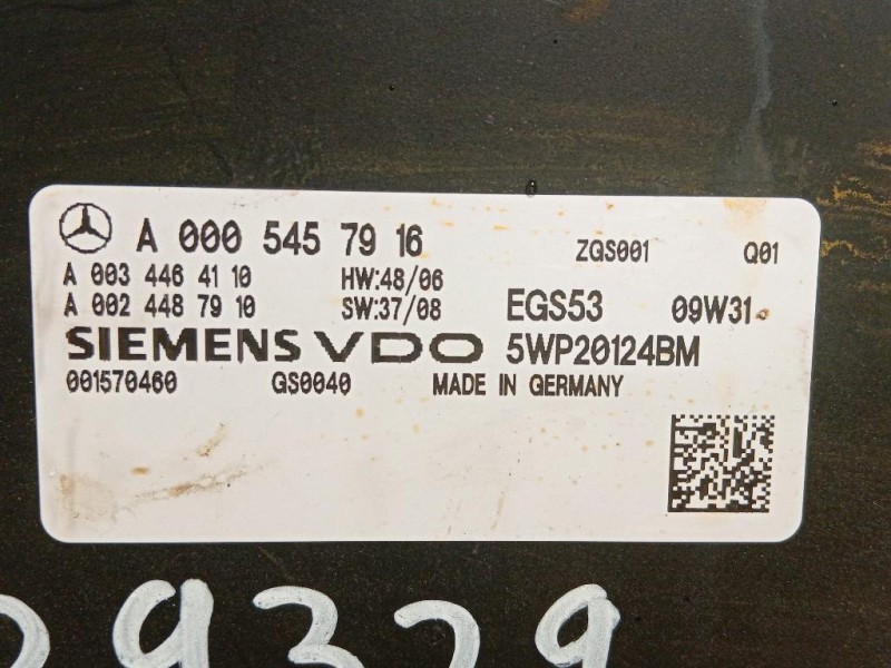 Centralina Cambio Autrevisionata A0005457916 Mercedes Classe SLK R171 2004