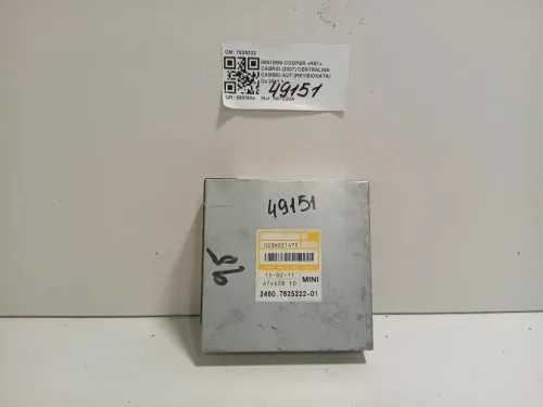 Centralina Cambio Autrevisionata 7625222 Mini MINI Cooper R57 Cabrio 2007
