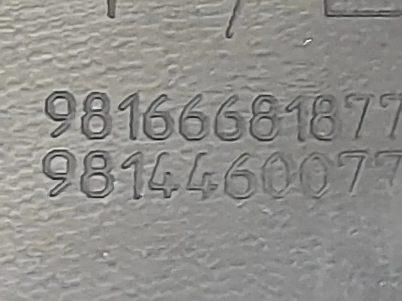 Paraurti POST 98166681877 9816681577 Peugeot 5008 II 2017