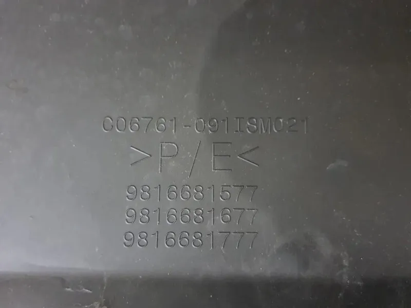 Paraurti POST 9816681577 Peugeot 5008 II 2017