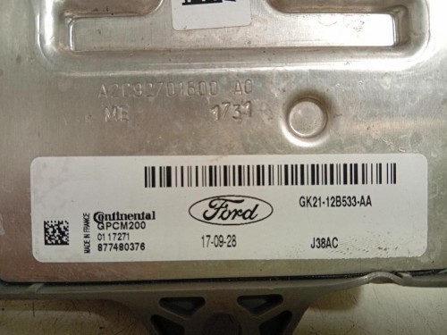 Centralina Candelette GK21-12B533-AA Ford Transit Custom I 2013