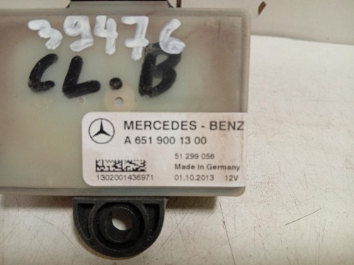 Centralina Candelette A6519001300 Mercedes Classe B W246 2012