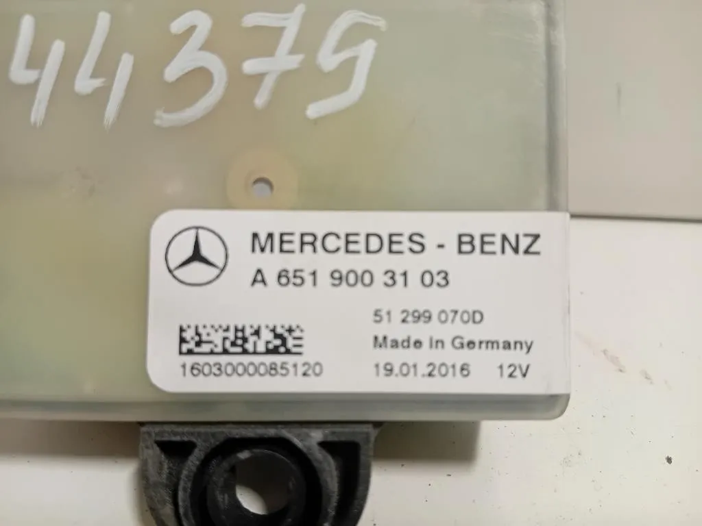 Centralina Candelette A6519003103 Mercedes Classe B W246 2012