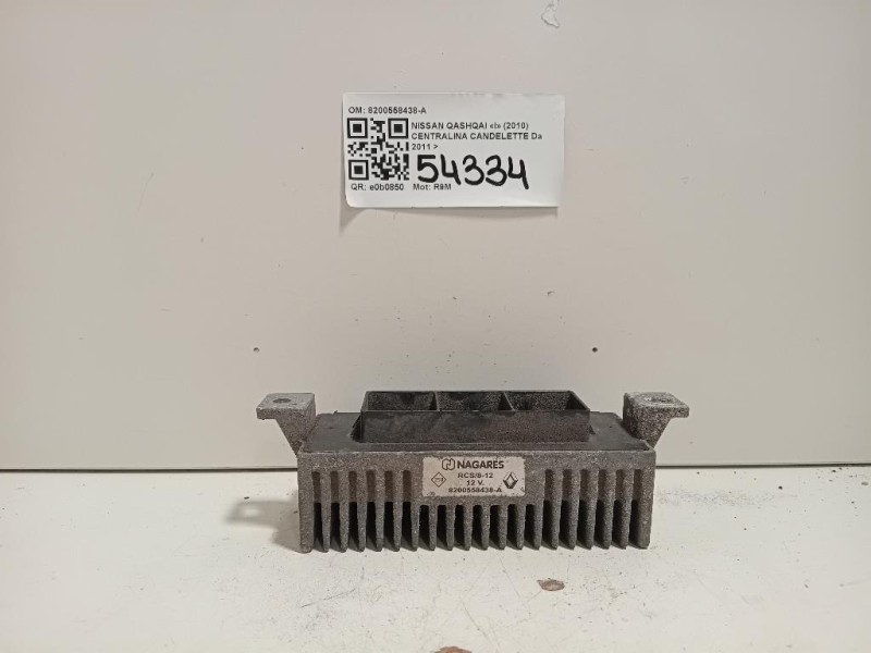 Centralina Candelette 8200558438-A Nissan Qashqai I 2010