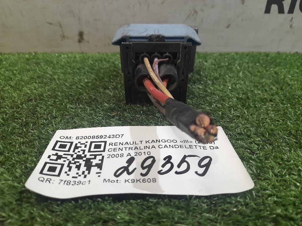 Centralina Candelette 8200859243D7 Renault Kangoo III 2008