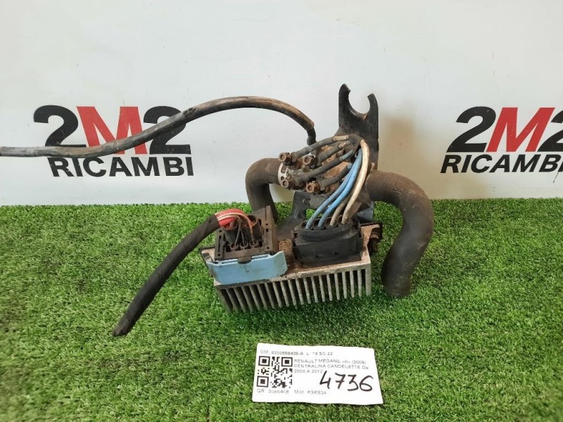 Centralina Candelette 8200558438-A Renault Mégane III 2009