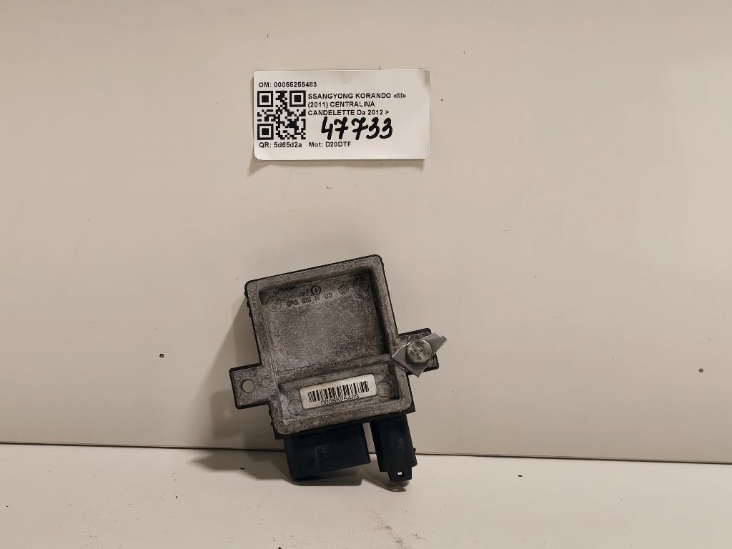 Centralina Candelette 00055255483 Ssangyong Korando III 2011
