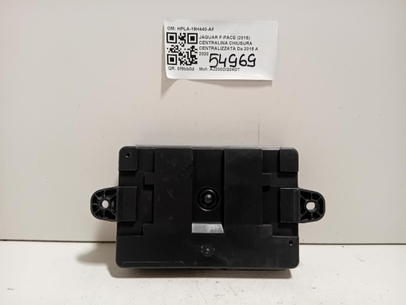 Centralina Chiusura Centralizzata HPLA-19H440-AF Jaguar F-pace 2015