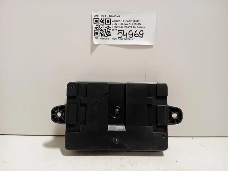 Centralina Chiusura Centralizzata HPLA-19H440-AF Jaguar F-pace 2015