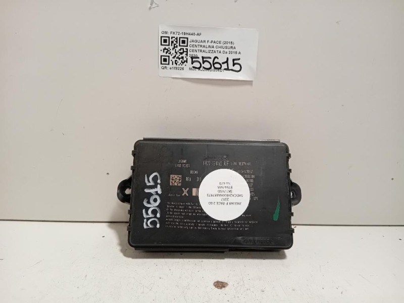 Centralina Chiusura Centralizzata FK72-19H440-AF Jaguar F-pace 2015
