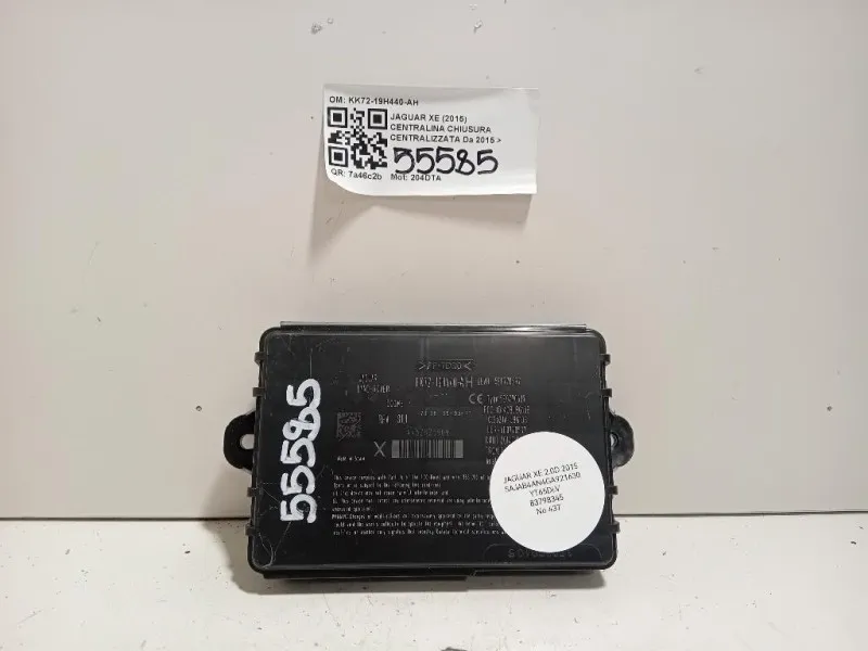 Centralina Chiusura Centralizzata KK72-19H440-AH Jaguar XE 2015