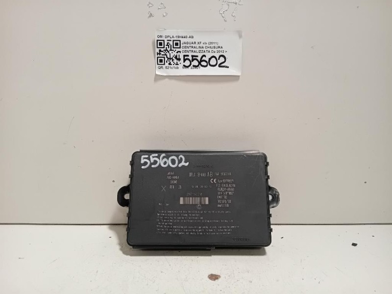 Centralina Chiusura Centralizzata DPLA-19H440-AB Jaguar XF I 2011