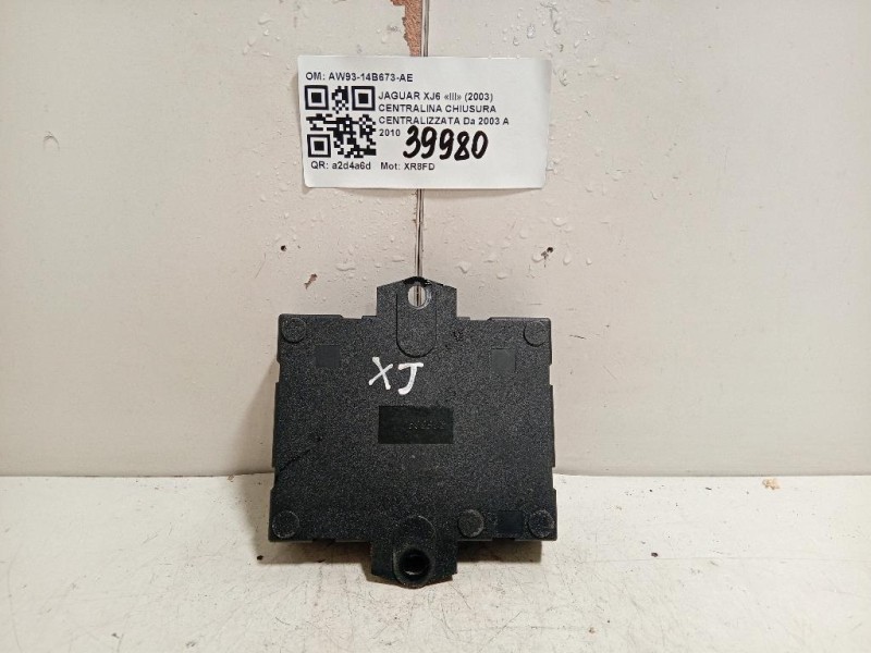 Centralina Chiusura Centralizzata AW93-14B673-AE Jaguar XJ6 III 2003