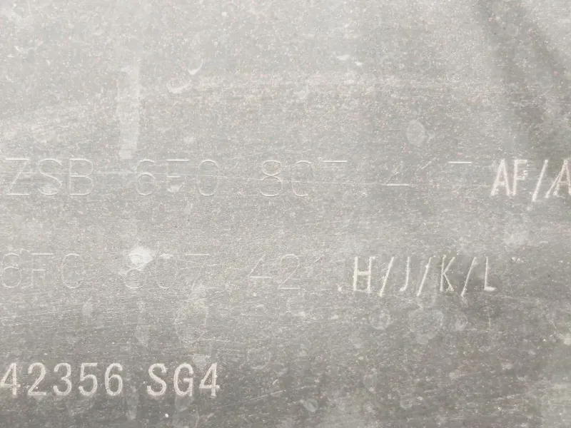 Paraurti POST 6F0807421HGRU Seat Ibiza VI KJ1 2017