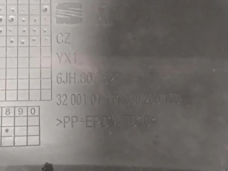 Paraurti POST 6JH807421D Seat Toledo KG3 2013