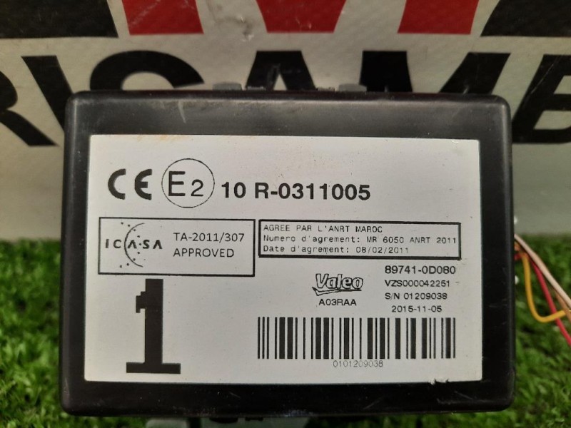 Centralina Chiusura Centralizzata 897410D080 Toyota Yaris IV 2014