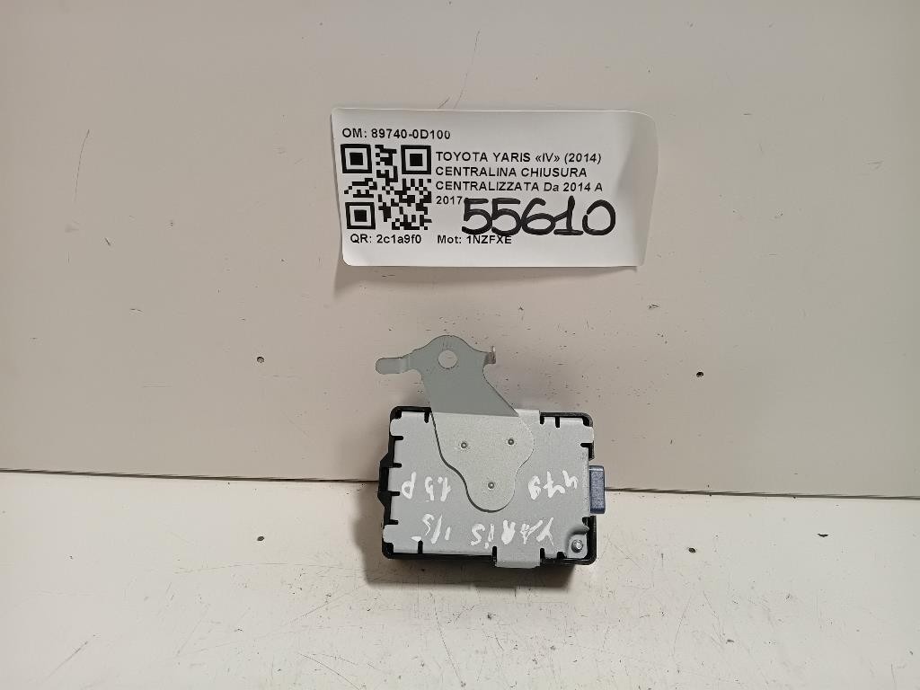 Centralina Chiusura Centralizzata 89740-0D100 Toyota Yaris IV 2014