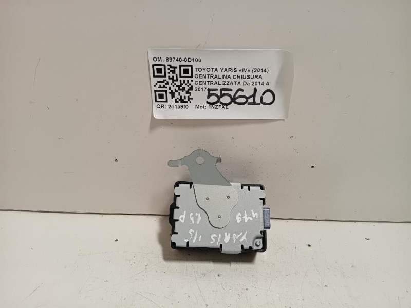 Centralina Chiusura Centralizzata 89740-0D100 Toyota Yaris IV 2014
