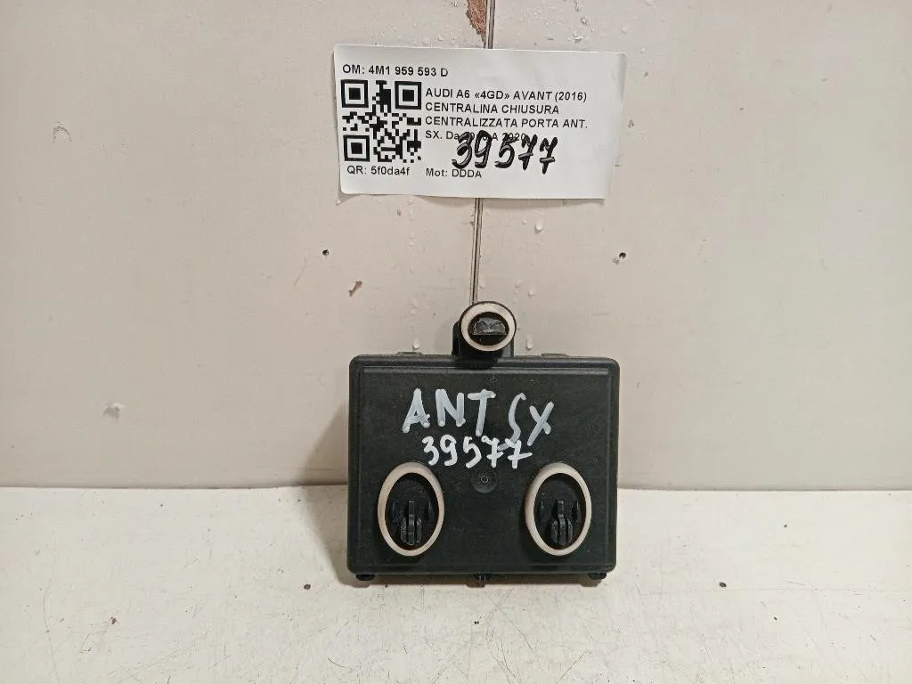 Centralina Chiusura Centralizzata Porta ANT SX 4M1 959 593 D Audi A6 4GD Avant 2016