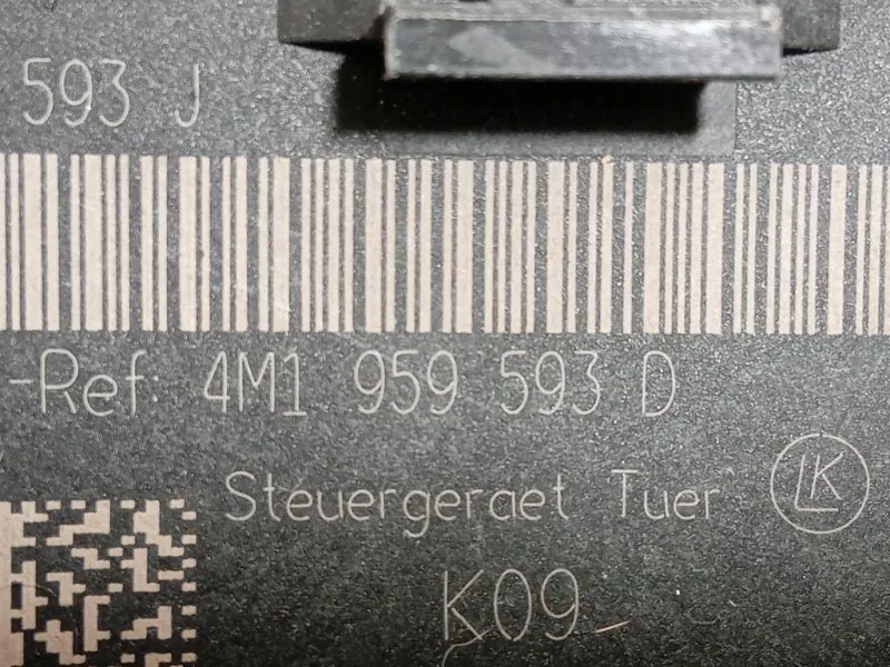 Centralina Chiusura Centralizzata Porta ANT SX 4M1 959 593 D Audi A6 4GD Avant 2016