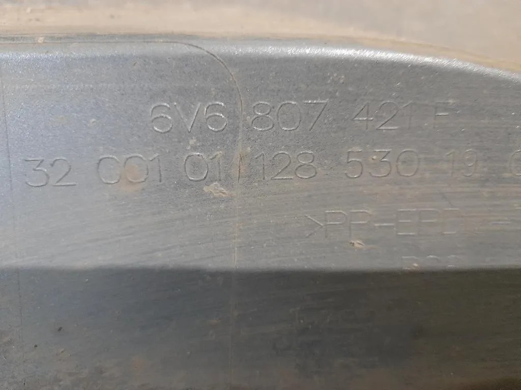 Paraurti POST 6V6807421F Skoda Fabia NJ3 2018