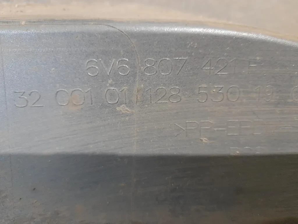 Paraurti POST 6V6807421F Skoda Fabia NJ3 2018