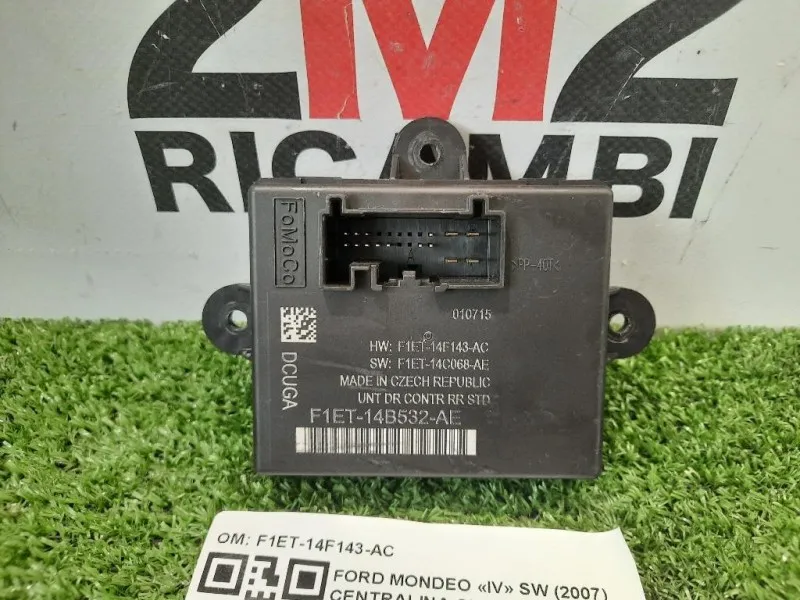 Centralina Chiusura Centralizzata Porta POST SX F1ET-14F143-AC Ford Mondeo IV SW 2007