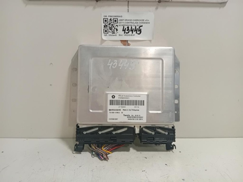 Centralina Comando Sospensioni P56029558AG Jeep Grand Cherokee IV 2011