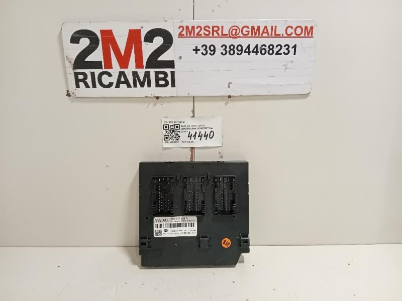 Centralina Comfort 8X0 907 063 B Audi A1 8X1 2010