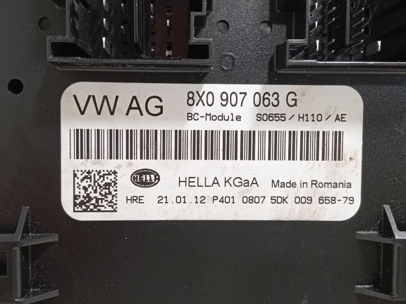 Centralina Comfort 8X0 907 063 G Audi A1 8XA Sportback 2012