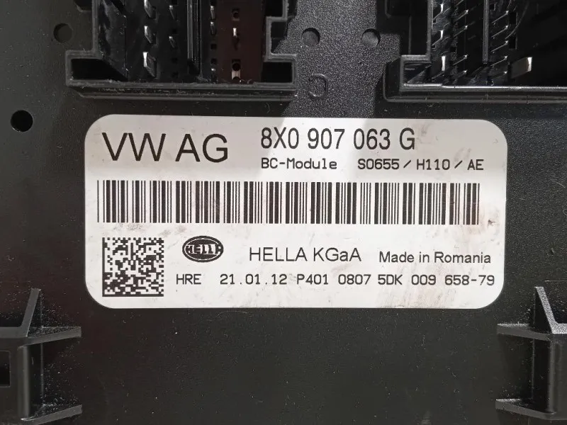 Centralina Comfort 8X0 907 063 G Audi A1 8XA Sportback 2012