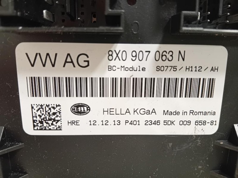 Centralina Comfort 8X0 907 063G Audi A1 8XA Sportback 2012