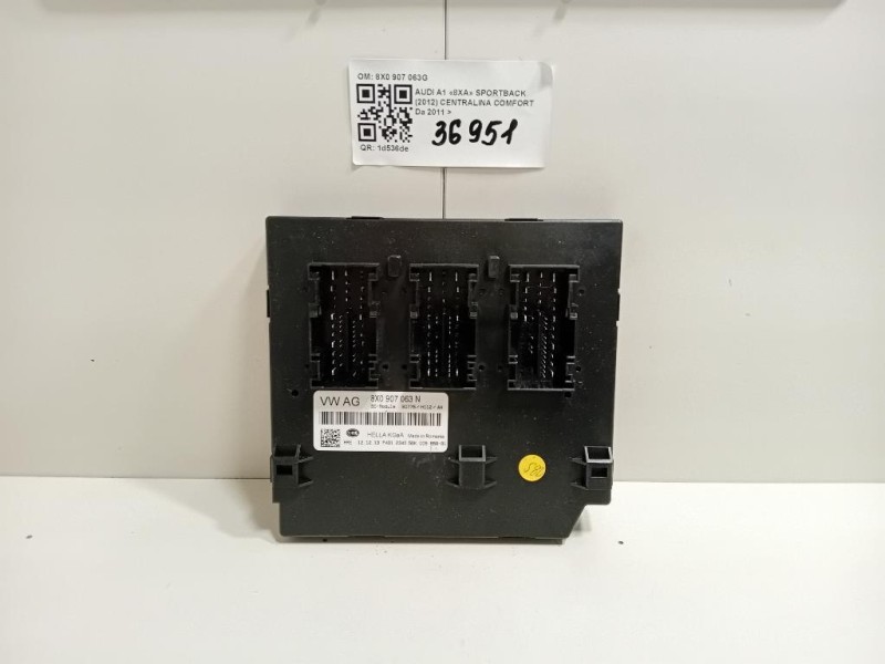 Centralina Comfort 8X0 907 063G Audi A1 8XA Sportback 2012