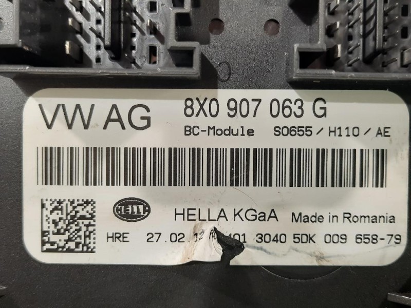 Centralina Comfort 8X0 907 063G Audi A1 8XA Sportback 2012