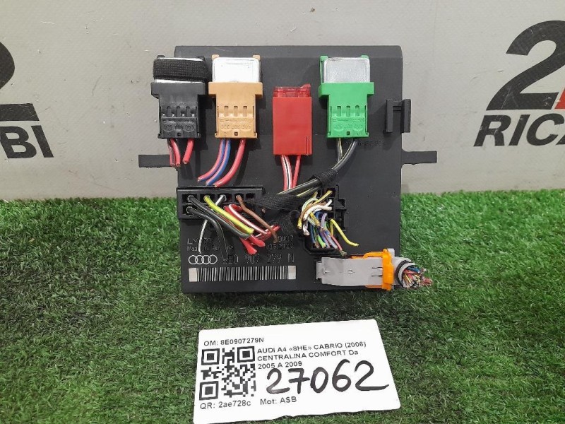 Centralina Comfort 8E0907279N Audi A4 8HE Cabrio 2006