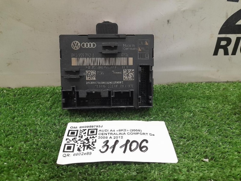 Centralina Comfort 8K0959793J Audi A4 8K2 2008