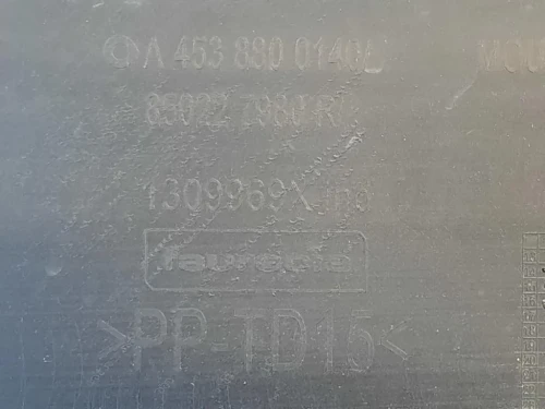 Paraurti POST 850227980R Smart Fortwo Coupé 453 2015