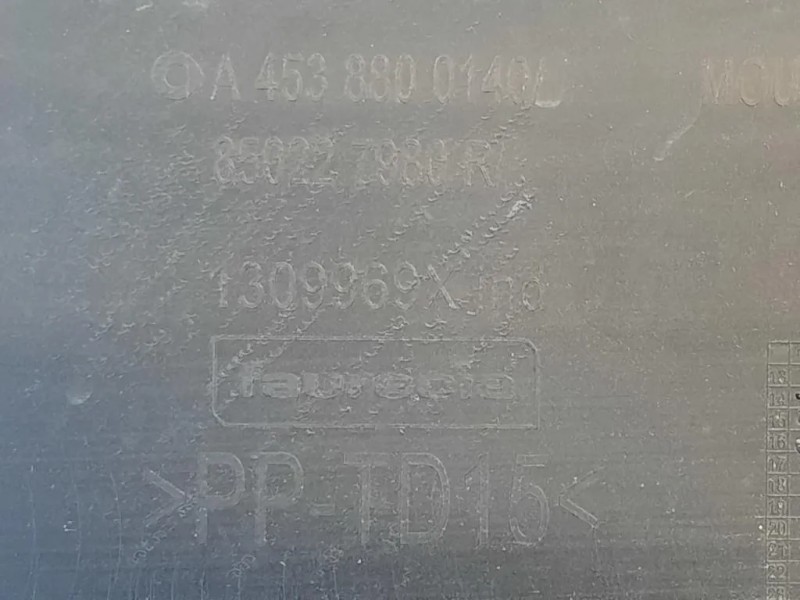 Paraurti POST 850227980R Smart Fortwo Coupé 453 2015