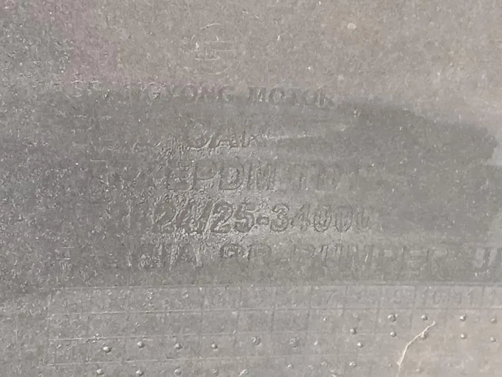 Paraurti POST 7882434001 Ssangyong Korando III 2011