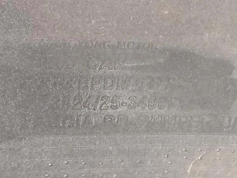 Paraurti POST 7882434001 Ssangyong Korando III 2011