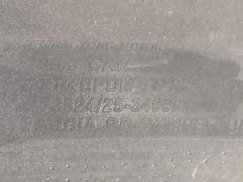 Paraurti POST 7882434001 Ssangyong Korando III 2011