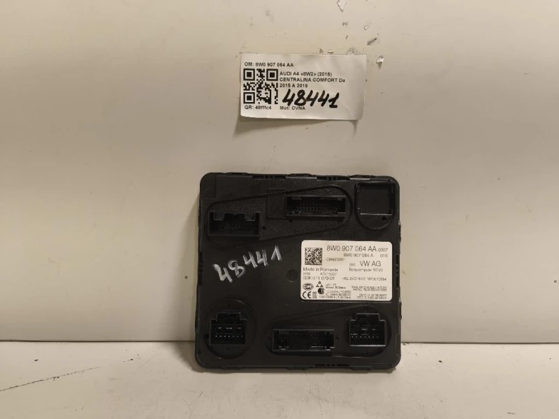 Centralina Comfort 8W0 907 064 AA Audi A4 8W2 2015
