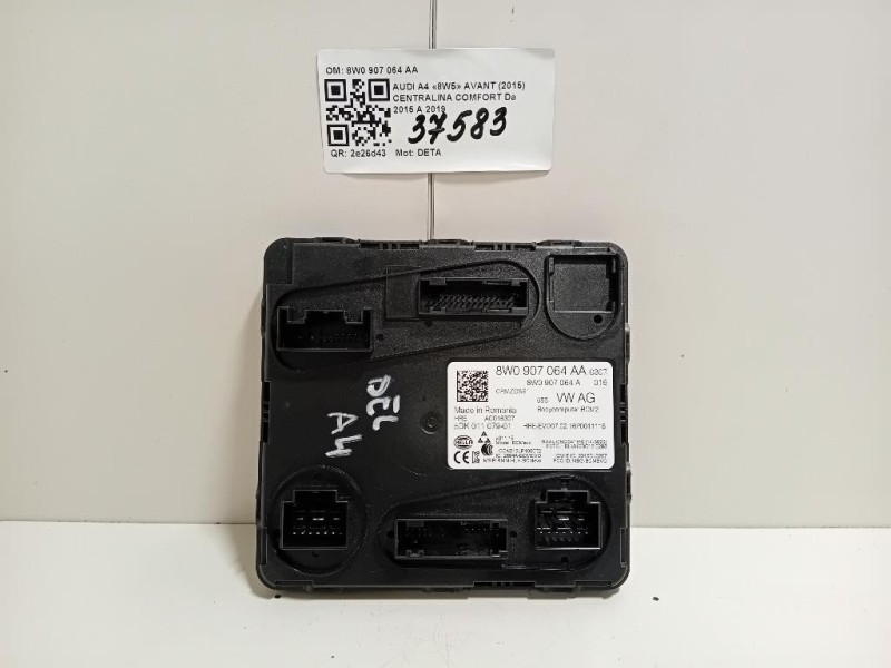 Centralina Comfort 8W0 907 064 AA Audi A4 8W5 Avant 2015