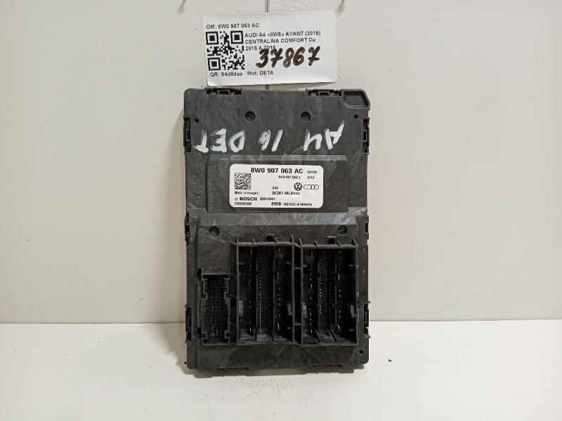 Centralina Comfort 8W0907063AC Audi A4 8W5 Avant 2015