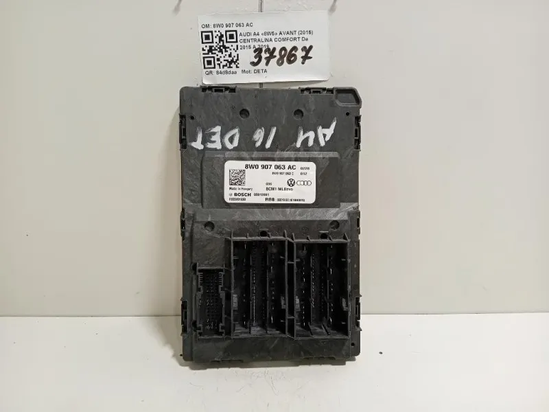 Centralina Comfort 8W0907063AC Audi A4 8W5 Avant 2015